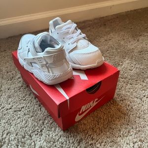 Toddler White Nikes